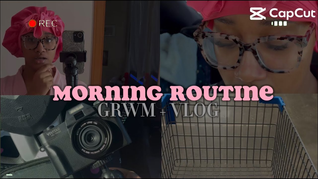 A Very Random Morning Routine / GRWM Vlog - YouTube