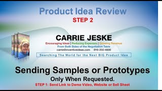 Sending Samples & Prototypes for Idea Review