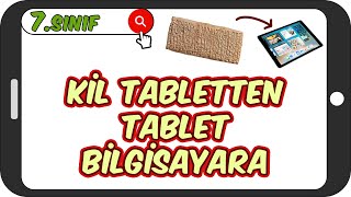 Kil Tabletten, Tablet Bilgisayara 📕 7.Sınıf Sosyal #2023