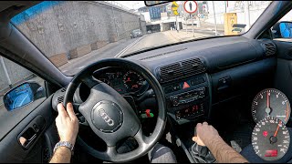 1998 Audi A3 8L (1.6 I 101 HP) | POV Test Drive #728 Joe Black
