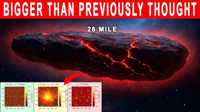 46 km diameter! NASA Detected 3I Atlas much LARGER and Stranger than we thought...