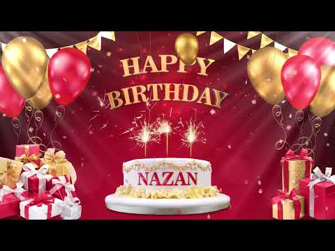 NAZAN | İYİKİ DOĞDUN 2021 | Happy Birthday To You | Happy Birthday Songs 2022