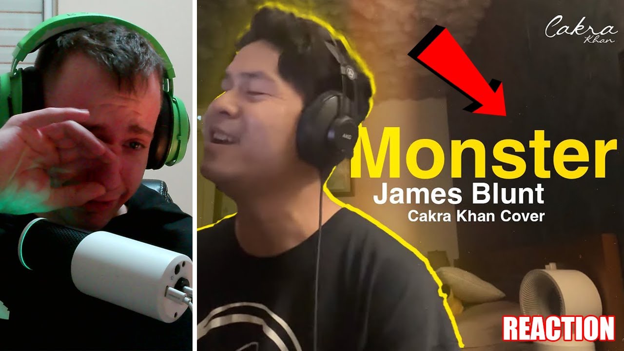 THIS WAS TOO MUCH | REACTION Monster - James Blunt (Cakra Khan Cover) #emotional #reaction #crying