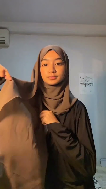 Tutorial Hijab Pashmina Menutup Dada | Hijab Simple