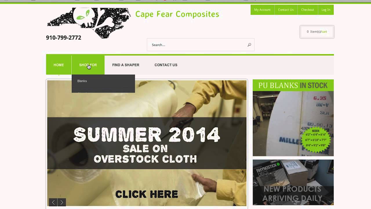 Cape Fear Composites Intro Video