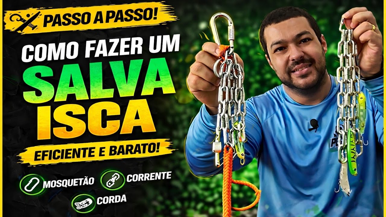Isca Simples PARE DE PERDER ISCAS, aprenda logo a fazer esse SALVA ISCA simples ...