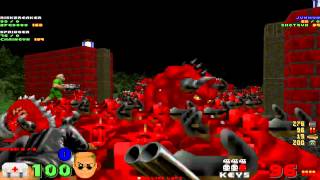 Zandronum (Online) - Hellcore (Hard Doom) Survival - 2 Lives