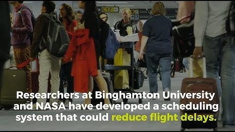 New scheduling system could help reduce flight delays