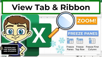 Excel View Tab and Ribbon in Depth