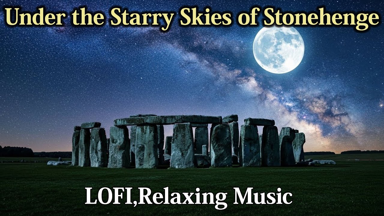 Lofi Under the Starry Skies of Stonehenge/夜空に浮かぶストーンヘンジと静かな余韻 