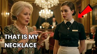 Billionaire Spots Waitress’s Necklace—Then Realizes She's Her Missing Daughter