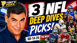 NFL Pre Week 1 Picks - Friday 26 Tony s NFL Picks Predictions