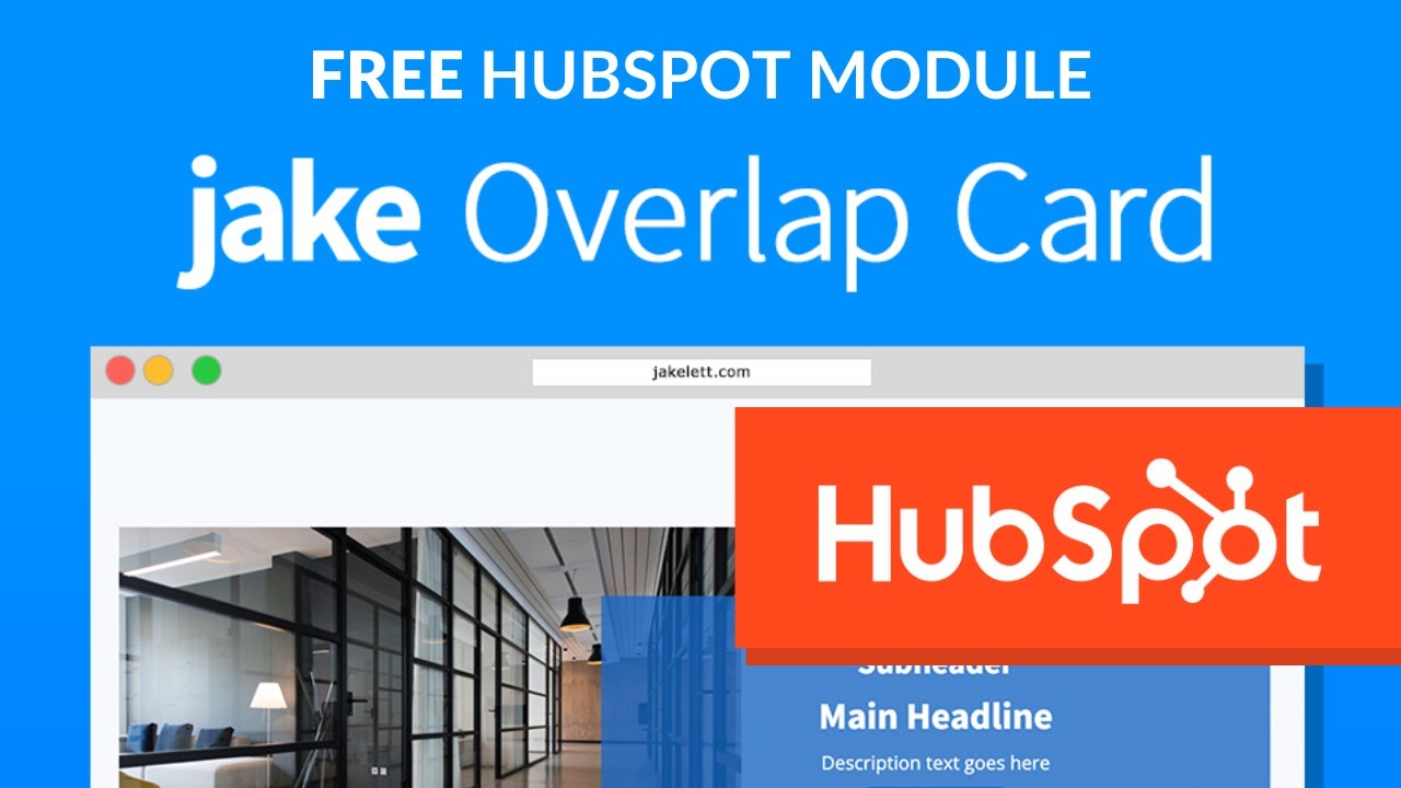 Free HubSpot Modules - Jake Overlap Card