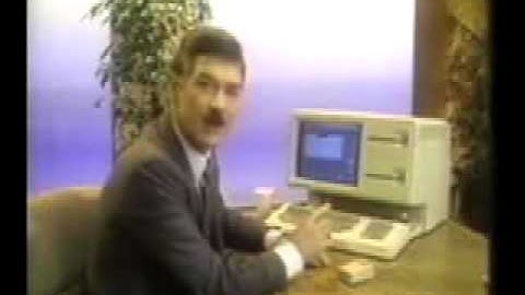 Apple lisa Demo from 1983 Part 1