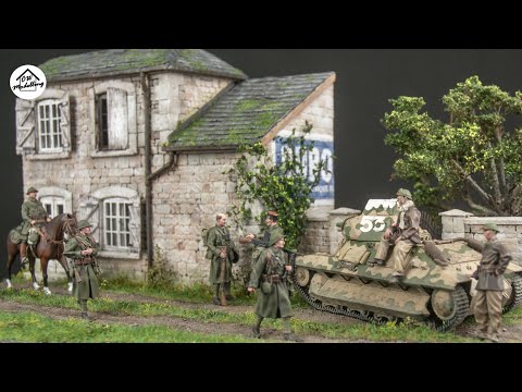 France 1940 - 135 Ww2 Diorama