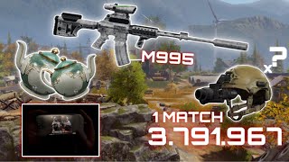 Hand Cam  M16  M995 Big Thermal Hunt In Farm120k  Arena Breakout