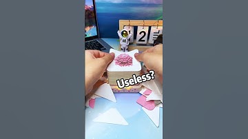 The most beautiful cherry tree 3D calendar memo pad, super decompression process to use! #gift #diy