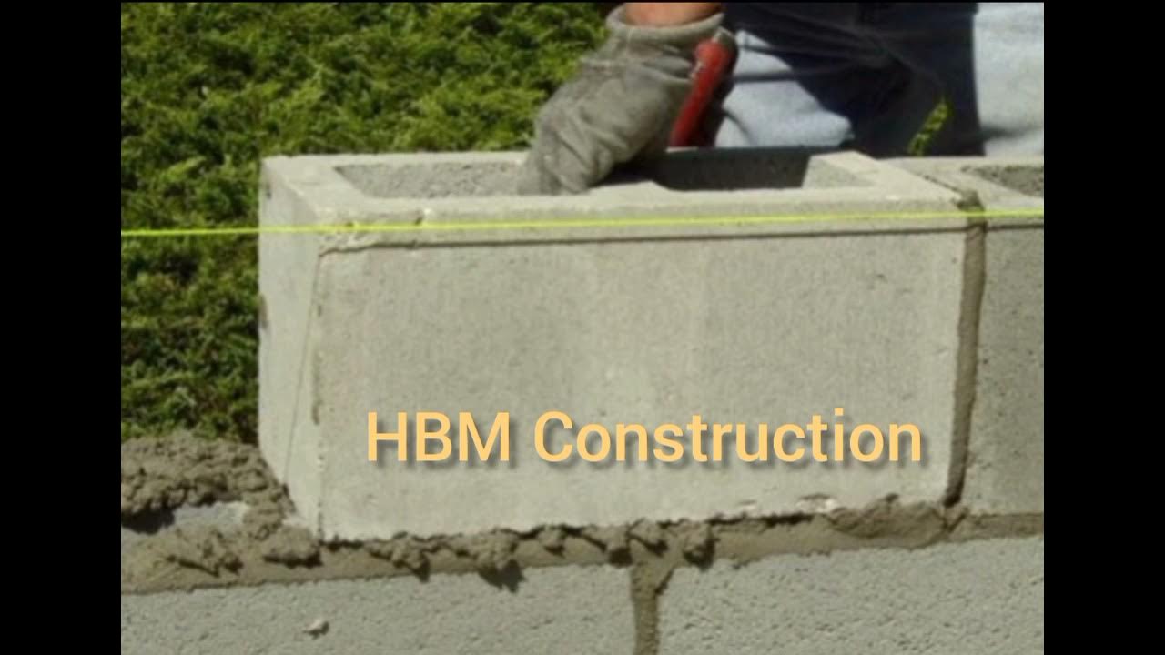 Foundation block work in Dubai YouTube