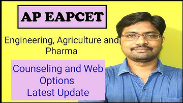 AP EAPCET 2021 MPC and BiPC Students Counseling and Web Options Latest update