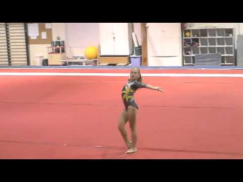 Level 6 Floor Routine at Swiss Turners - YouTube