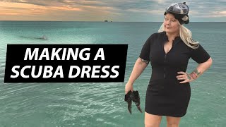 How to make a Plus Size Swimsuit Swimdress DIY Sewing Tutorial  - Modest and Comfortable