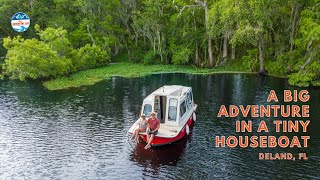 A Big Adventure in a Tiny Houseboat Near Orlando, FL screenshot 5