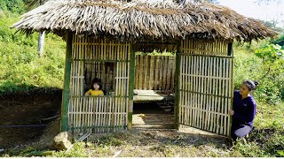 Download Lagu Survival Life of an 18-Year-Old Single Mother - Designing a Closed Bamboo Door for a Small House MP3