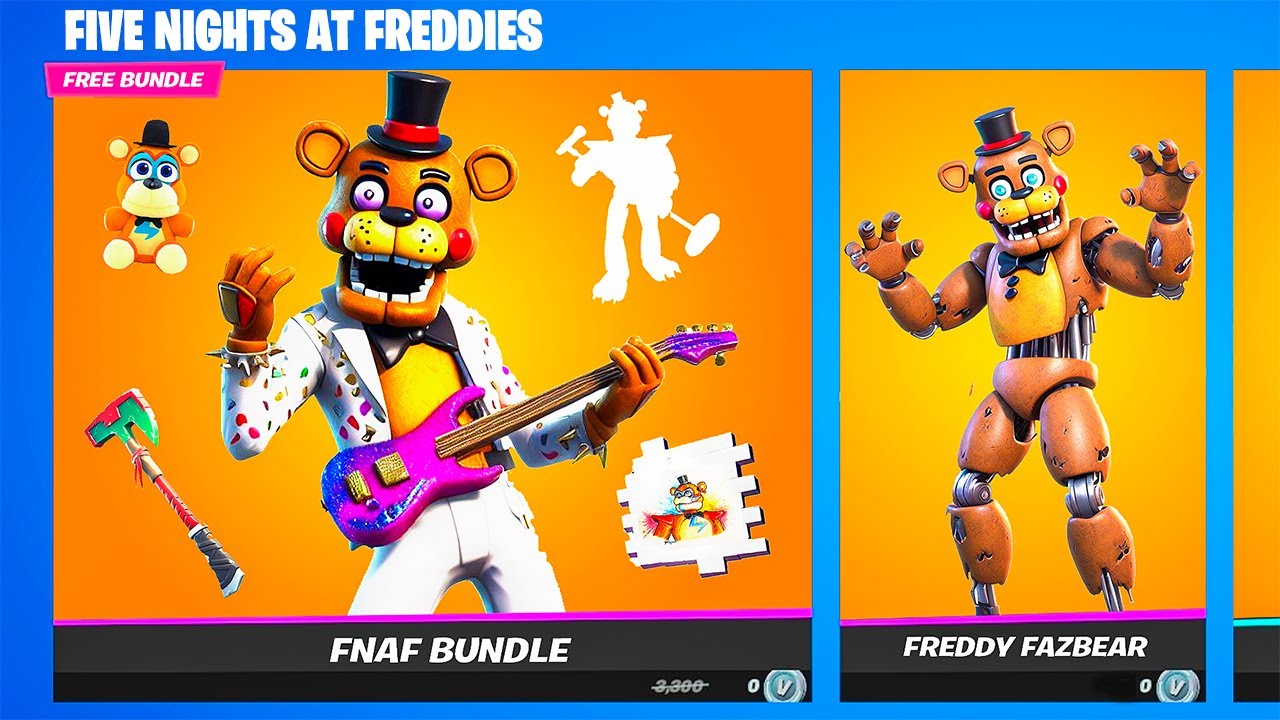 FNAF  FREE FOR ALL 6075-1345-4368, de ezz — Fortnite