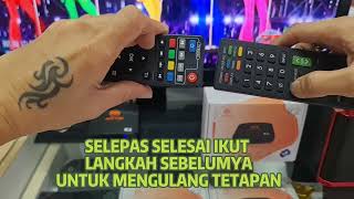 Cara Set Myviu Tv Box Remote Control Pakai Di TV Kelantangan