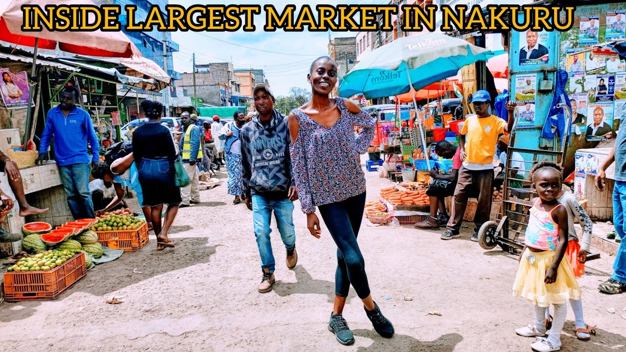 WHAT'S INSIDE THE LARGEST AND CRAZIEST MARKET IN NAKURU CITY 🇰🇪. 