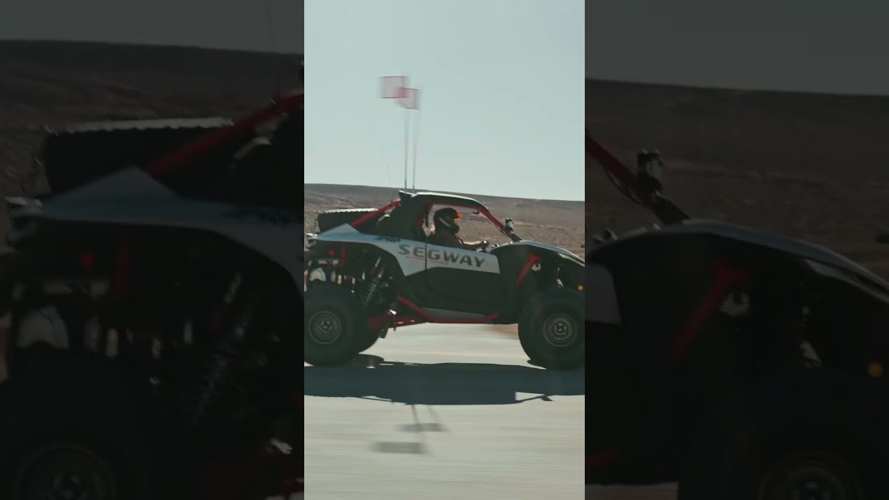 Segway Super Villain on MASSIVE 37-Inch MRT Tires at Sand Hollow State Park