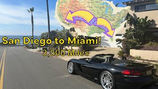 Cross Country Viper Trip - Can this 3rd gen Viper make it 3500 miles home after sitting 5 years!?