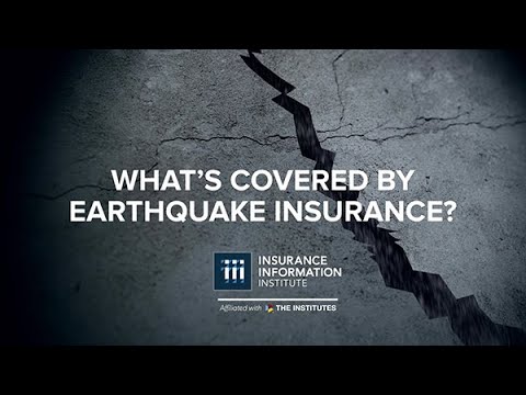 Video: Pokrývá pojištění proti zemětřesení sesuv půdy?