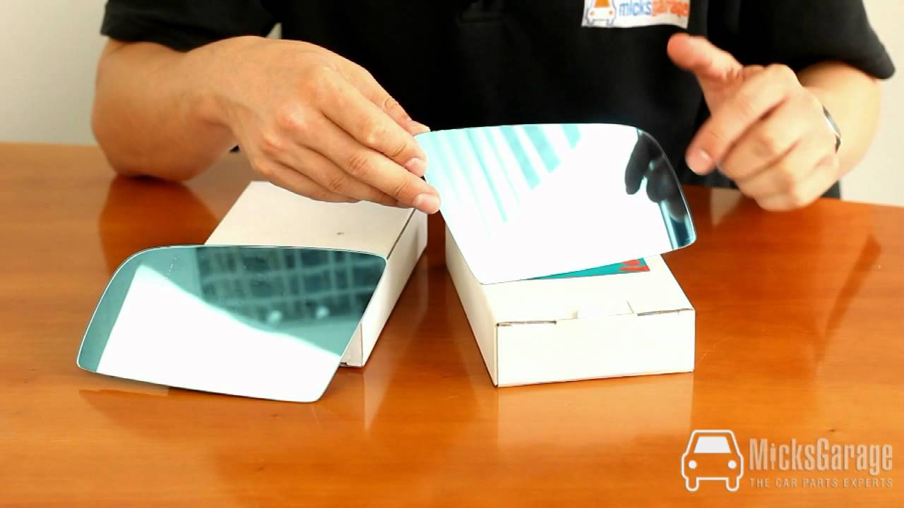 Mirror Glass & Backing Plate: BMW 6 Series E63