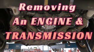 Removing A Porsche 911 Engine And Transmission