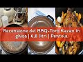 Recensione del BBQ-Toro Kazan in ghisa | 6,8 litri | Pentola in ghisa Kazan | già stagionato