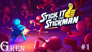 Я Ненавижу Свою Работу ►Stick it to the Stickman ►#1 прохождение