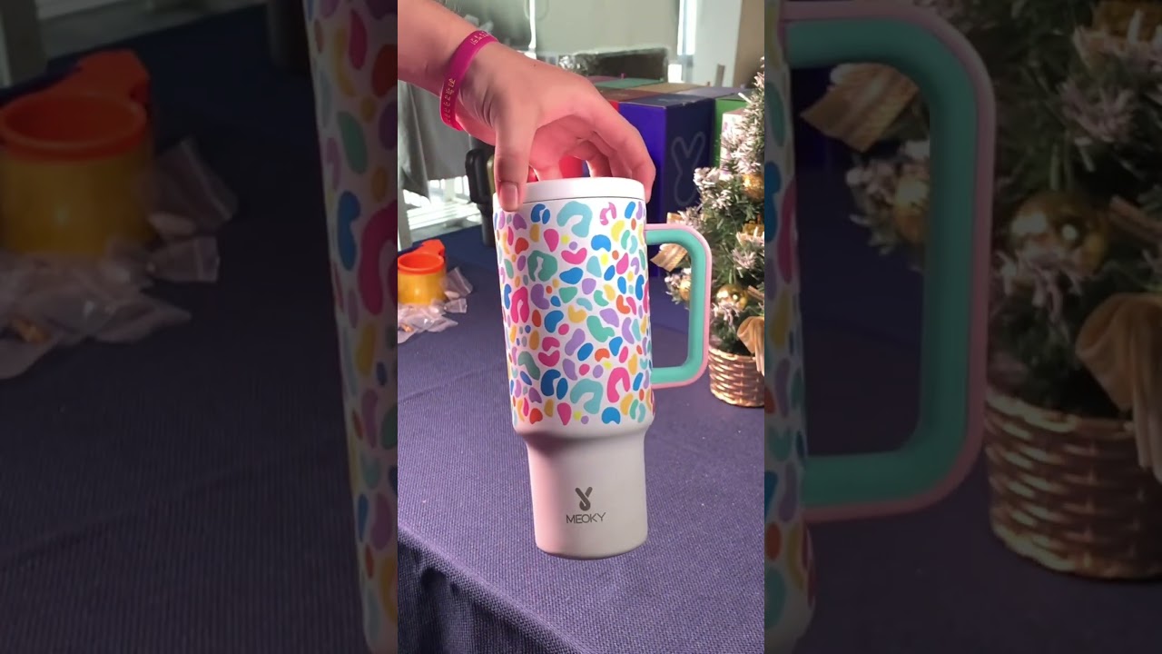 Unboxing @meoky Tumbler from @ 🧡 ! #meoky #meoky🥤cups