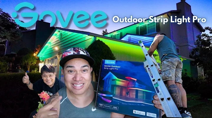 Govee Outdoor Strip Light Pro Installation: House Glows At Night!