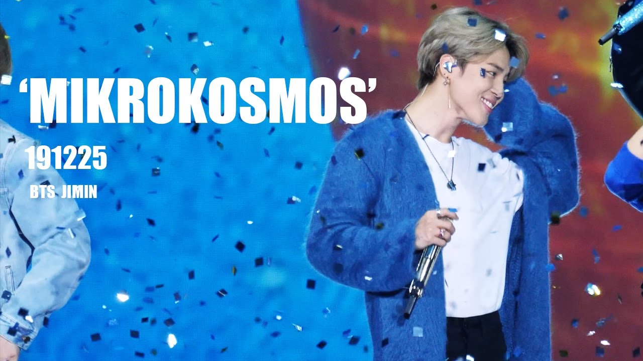 191225 가요대전 방탄소년단 BTS '소우주 Mikrokosmos' 지민 JIMIN Focus