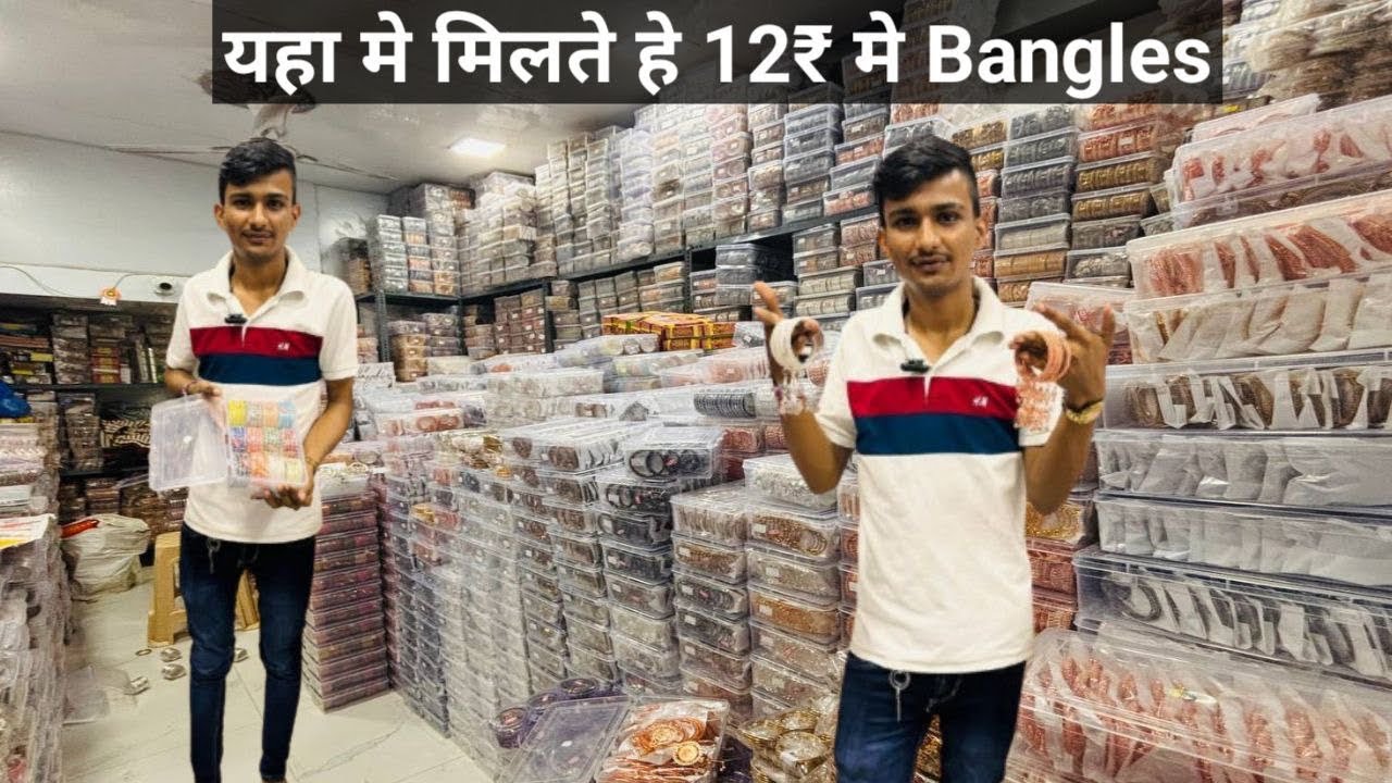 मुंबई भूलेश्वर ।Bangles Starting Price 13₹| Stone Bangles,Bangles wholesale Market Mumbai