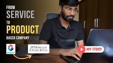 My journey from service to product based company