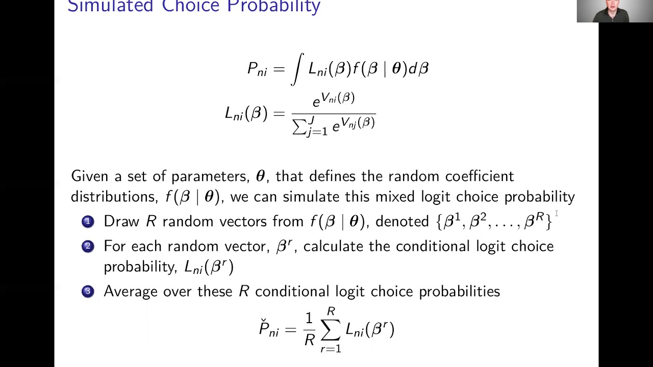 Week 11: Simulation-Based Estimation | Video 1: Simulated Choice ...