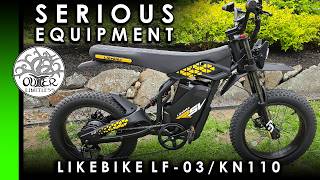 SERIOUS EQUIPMENT! Likebike LF-03 (KN110) Assembly & Review | 2000W Electric Dirt Bike First Look