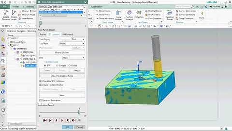 peck drill cycle in nx cam_G83 cycle