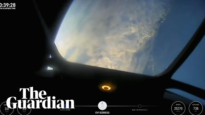 SpaceX Polaris Dawn: Billionaire's helmet cam shows moment of first ever private spacewalk