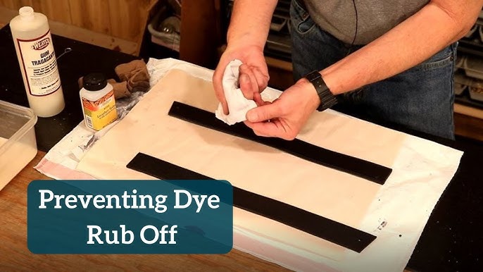 How to Apply Fiebing's Acrylic Resolene (Dye Sealant) 
