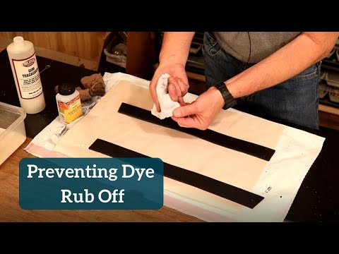 The Leather Element: Preventing Dye Rub Off