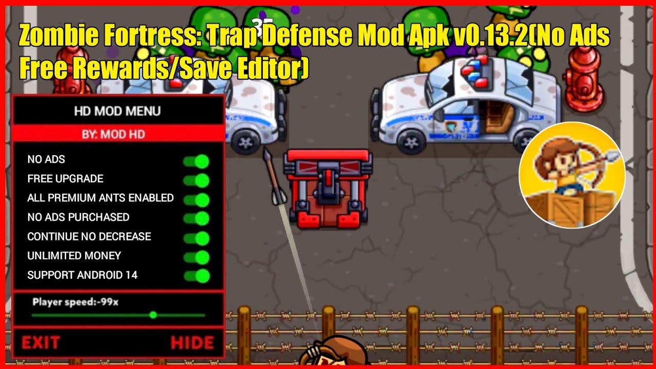 Zombie Fortress Mod Apk Unlimited Money Trap Defense Tycoon 2 Brainhov's Revenge Addon