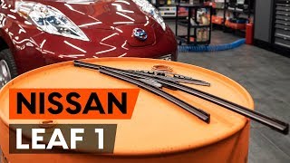 Se vores videoguide om fejlfinding i Forrudevisker NISSAN